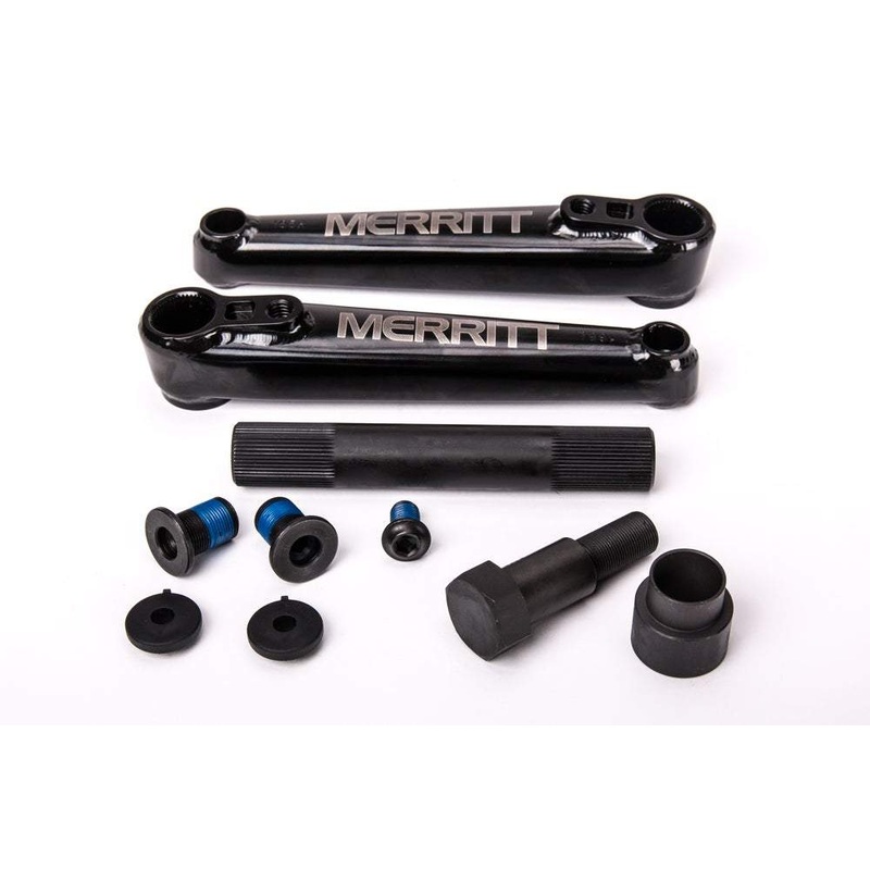 MERRITT BATTLE CRANKS 175mm Black