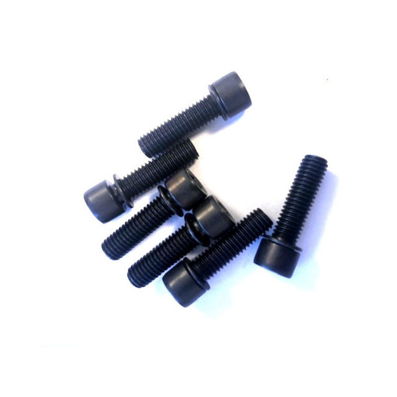 Stem Bolts W/Washers For Oem (Complete FIT Bike) Stems (Qty 6)