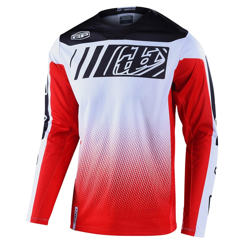 Troy Lee Designs GP Icon BMX Race Jersey-Red Adult Large