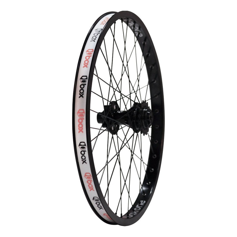 Box Three Alloy Disc Pro BMX Race Wheel-Rear-20×1.75″ 36H Black