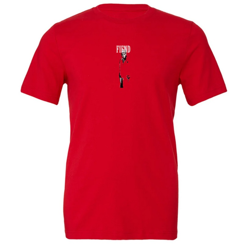 Fiend Mills Tony Montana T-Shirt Red / Small
