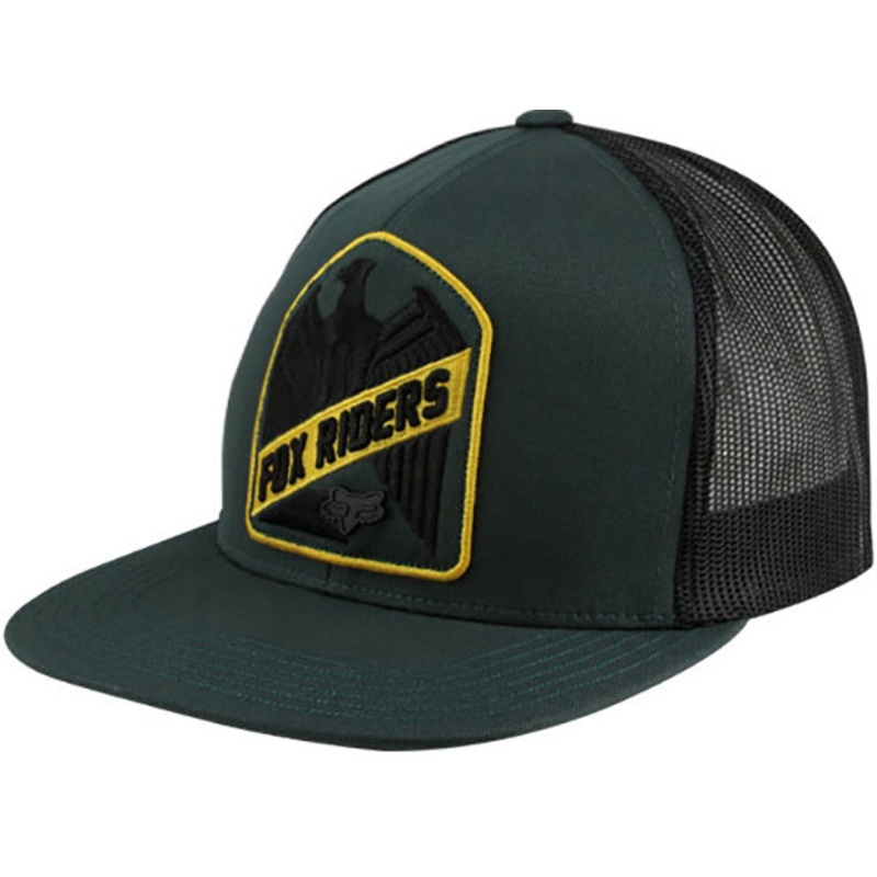 Fox Banner Hat-Black Snapback