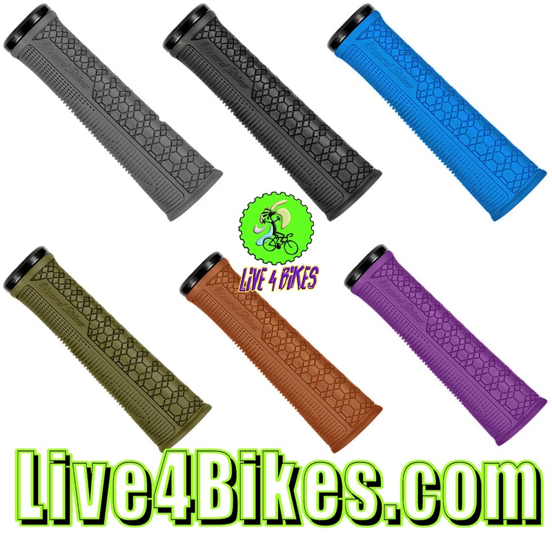 Lizard Skins Grips Lock-On Gradient Grips – Multi colors Jet Black 30.5/36.5mm / 136mm