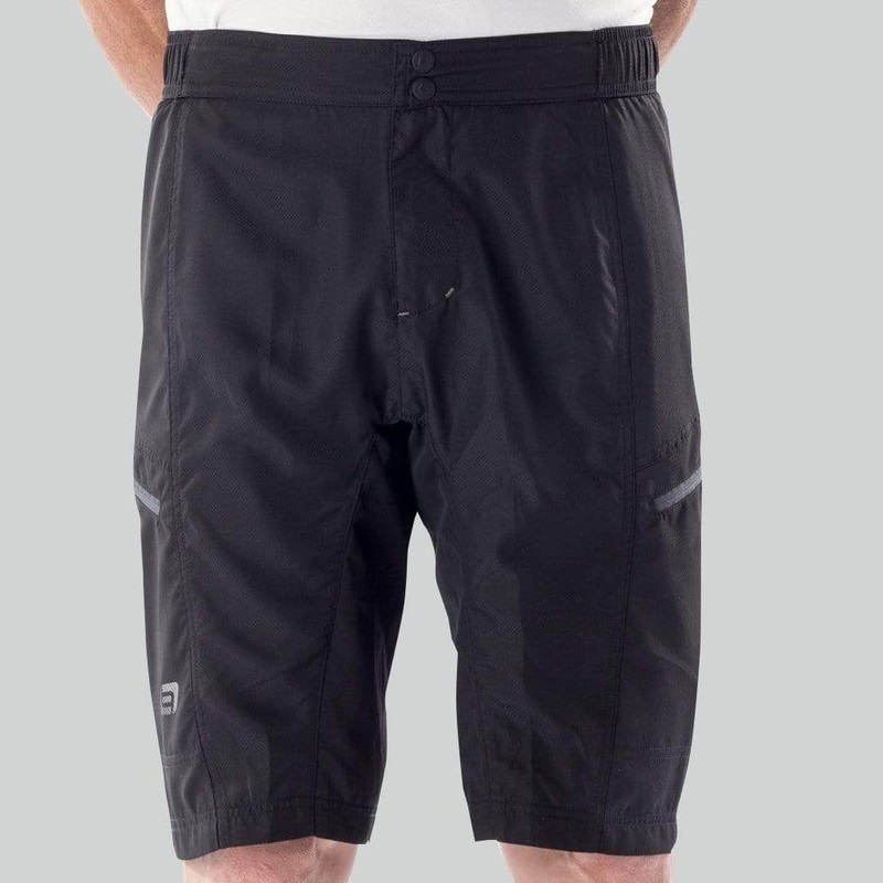 Men’s Alpine Baggy Mountain Bike Shorts Black Small