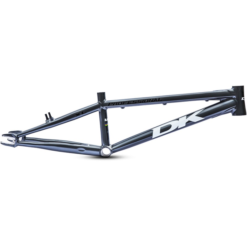 DK Professional V2 BMX Race Frame-Charcoal Expert XL