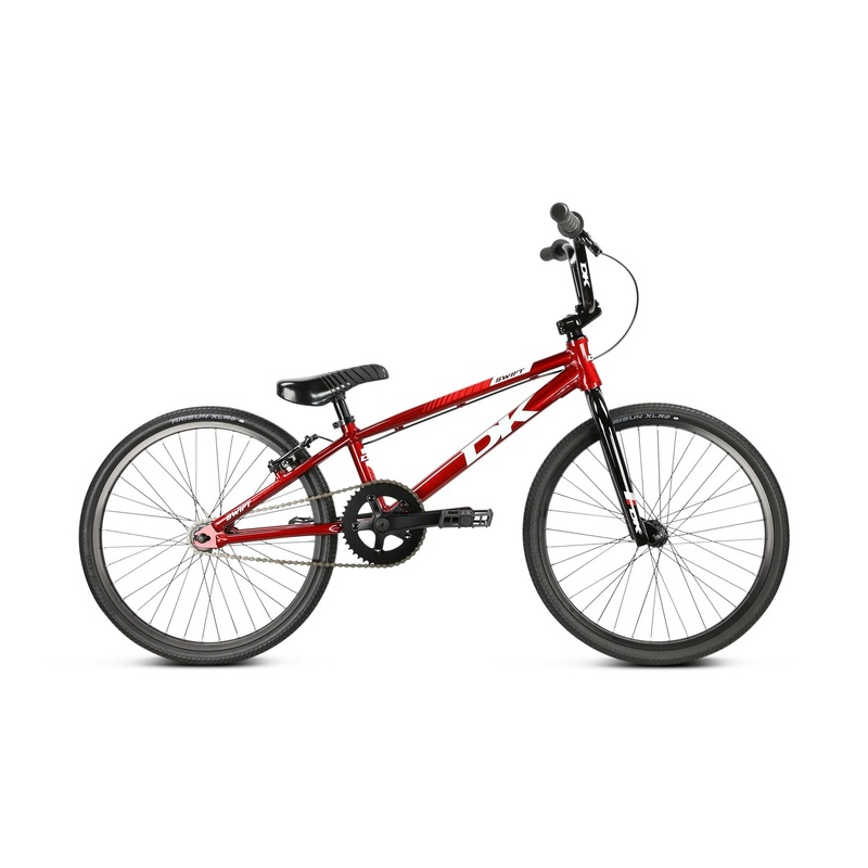 DK Swift Expert 20″ Complete BMX Race Bike – 19.5″TT – Red