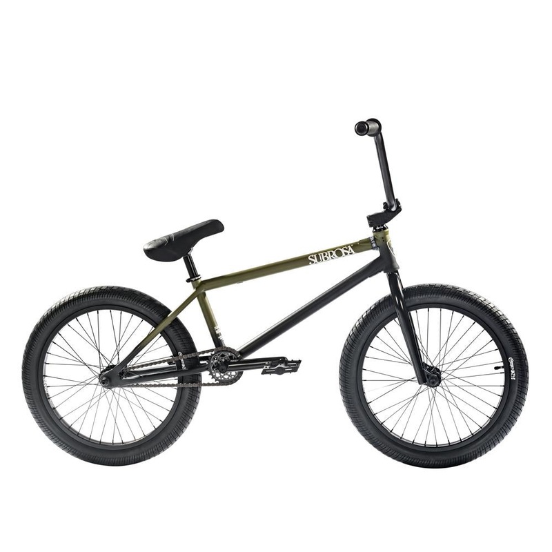 Subrosa Malum BMX Bike Black/Army Green Fade