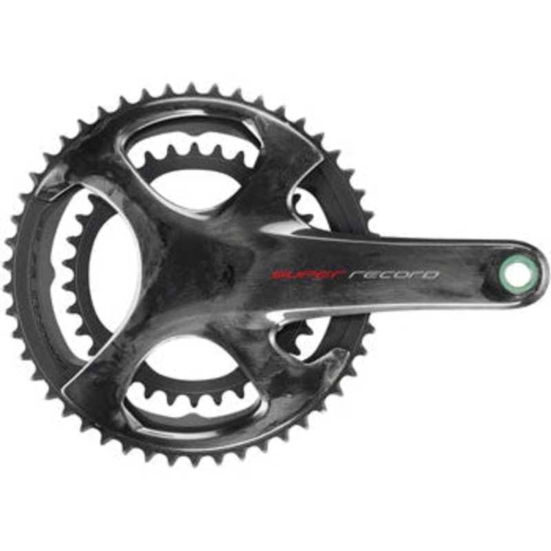 Super Record Bicycle Crankset – 175mm, 12-Speed, 52/36t, 112/146 Asymmetric BCD, Campagnolo Ultra-Torque Spindle Interface, Carbon