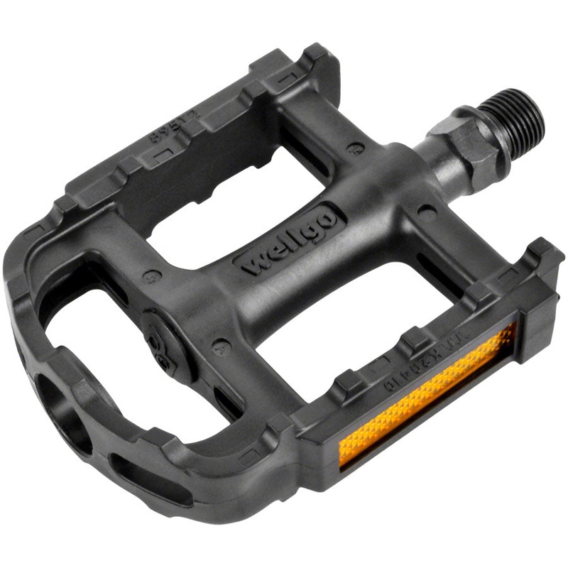 Wellgo LU-895DU Pedals – Platform, Composite, 1/2″