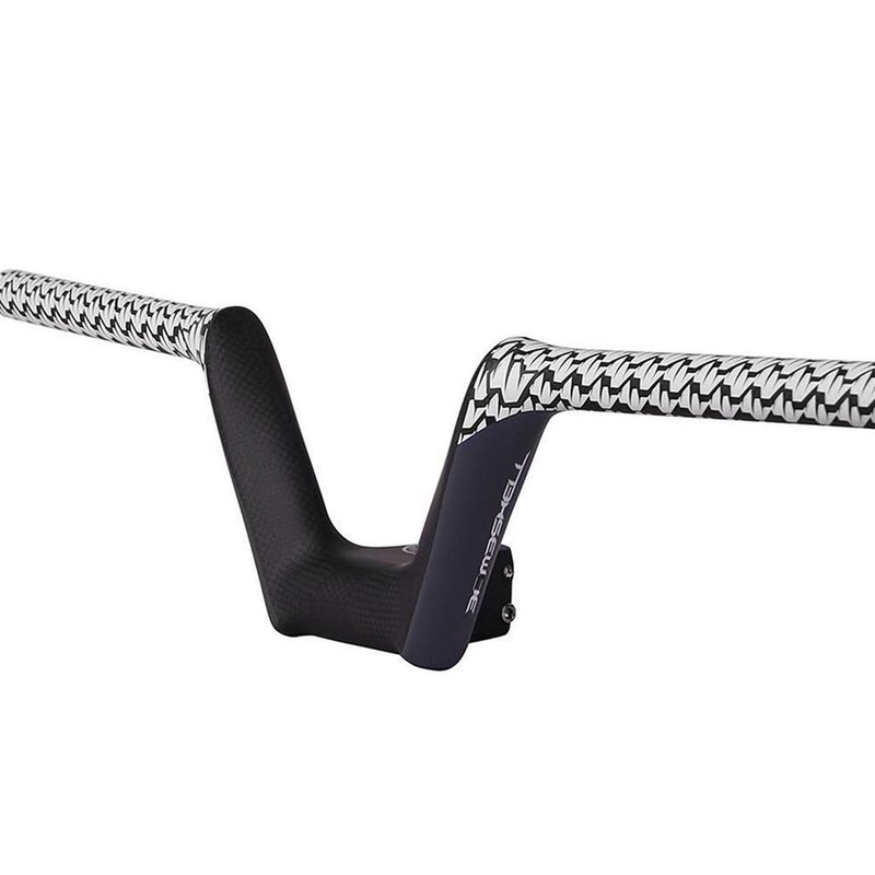 Bombshell Aircode Carbon Race Bar/Stem Combo-4″ Black