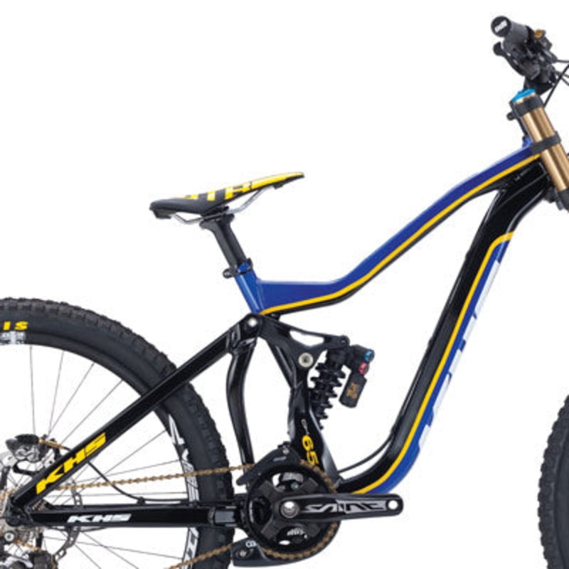 Dh650 Team Frm Lrg/No Shock’16 Frame Only/No Shock,Blu/Blk Dh650 Team Frame Khs Frames  650B Large650B Black/Blue/Yellow