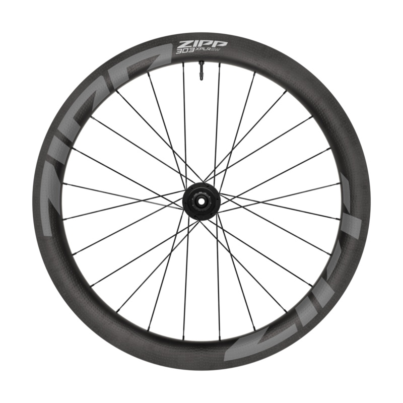 Zipp 303 XPLR SW Wheels Black 700c Front 12×100 CL