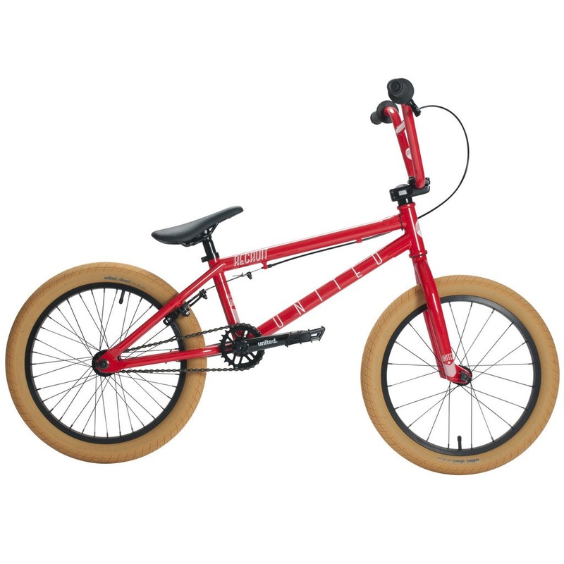 United Recruit 18″ Bike-Gloss Red