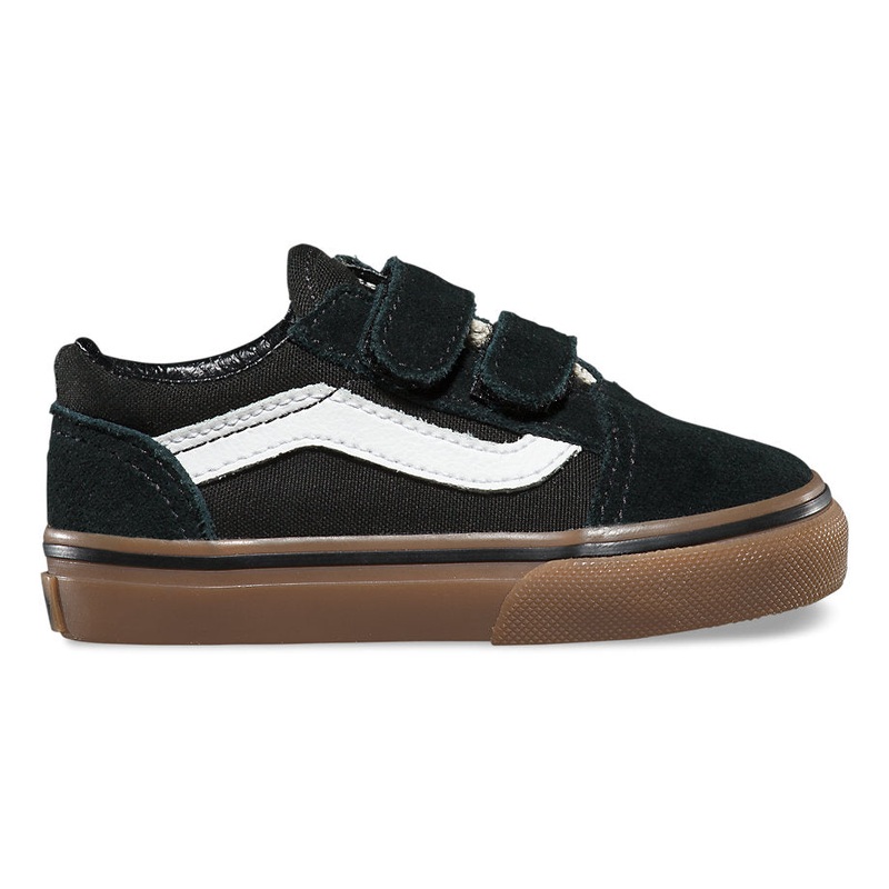 Vans Old Skool Gumsole Shoes Toddler-Black Toddler 4