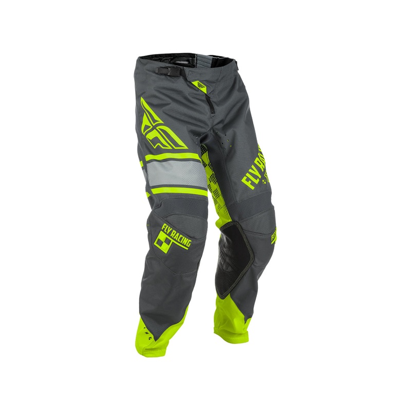 Fly Racing 2018 Kinetic Era Pant – Grey/Hi-Vis Youth 20