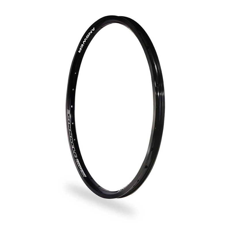 Answer Pinnacle Expert BMX Rim-28H-20×1.50″ Black