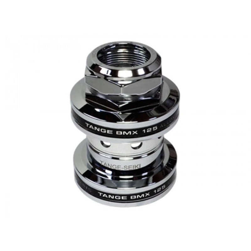 Tange MX-125 Chrome Threaded Headset Chrome/Black