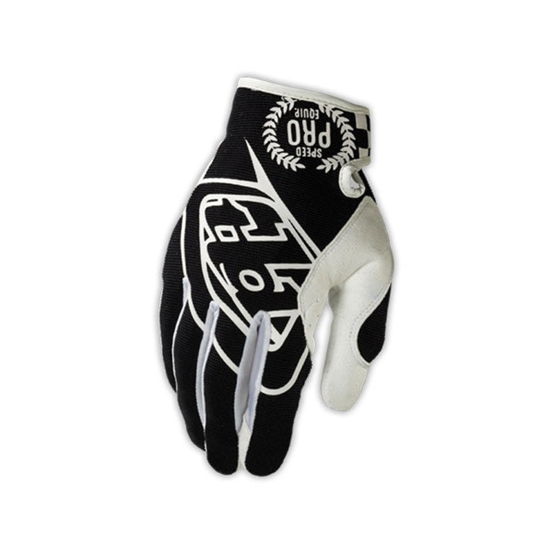 Troy Lee SE BMX Race Gloves-Black Adult Small