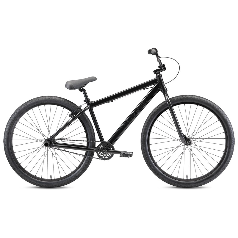SE Bikes Big Flyer 29″ BMX Freestyle Bike-Stealth Mode Black