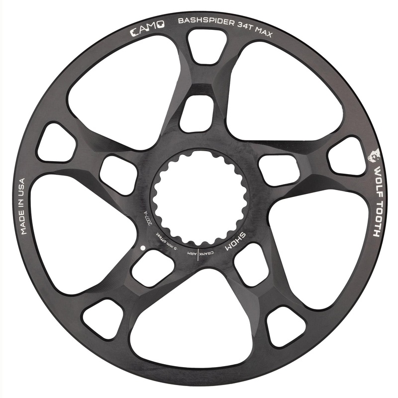 CAMO BashSpider for Shimano 3mm Offset Black