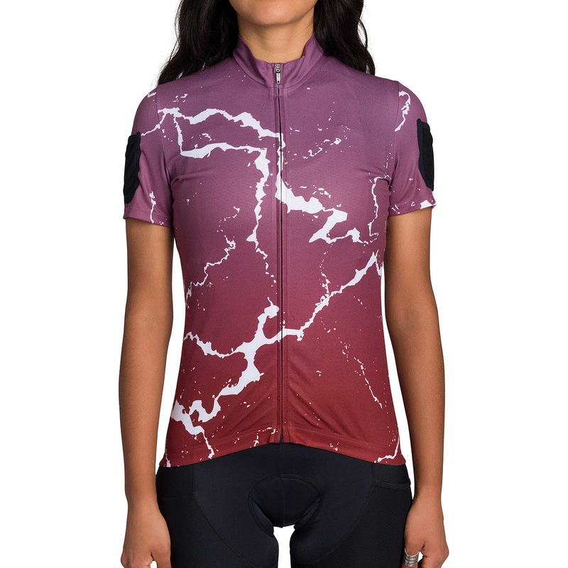 Working Title Women’s Road Bike Jersey – Purple Purple X-Small
