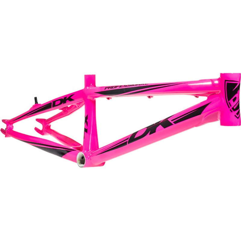 DK Professional V2 BMX Race Frame 20mm-Neon Pink Expert XL
