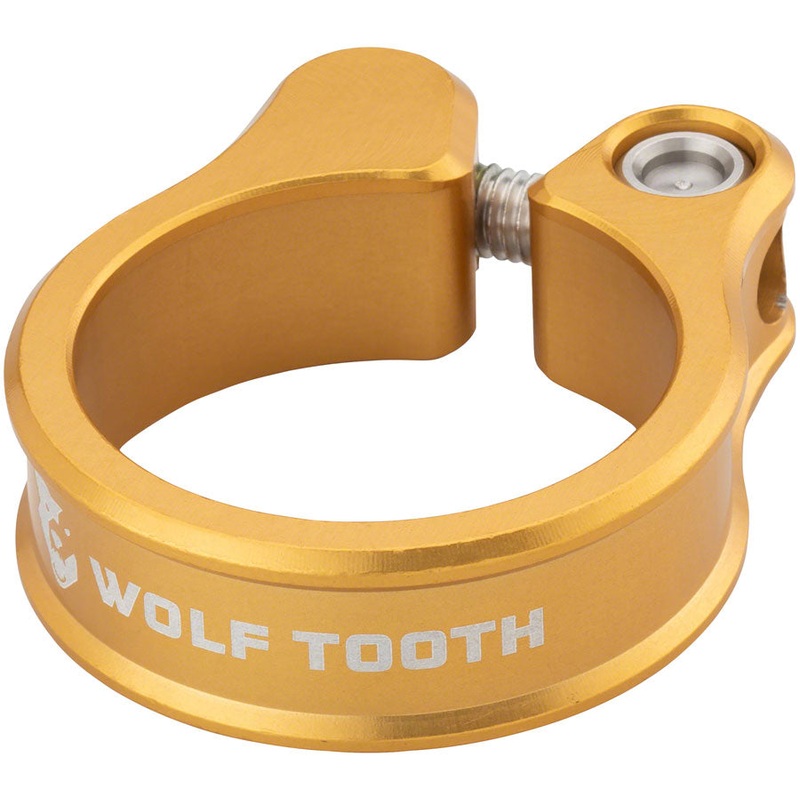 Wolf Tooth Seatpost Clamp 34.9mm Gold