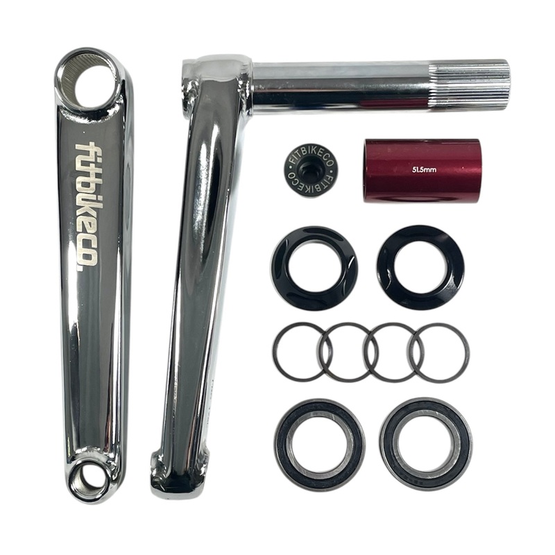 Fit bike co BOSS-LESS 2PC INDENT CRANKS (24mm)