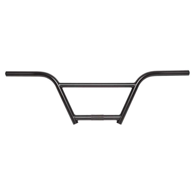S&M 4-Piece Cruiser Chromoly BMX Handlebars-7″ Black