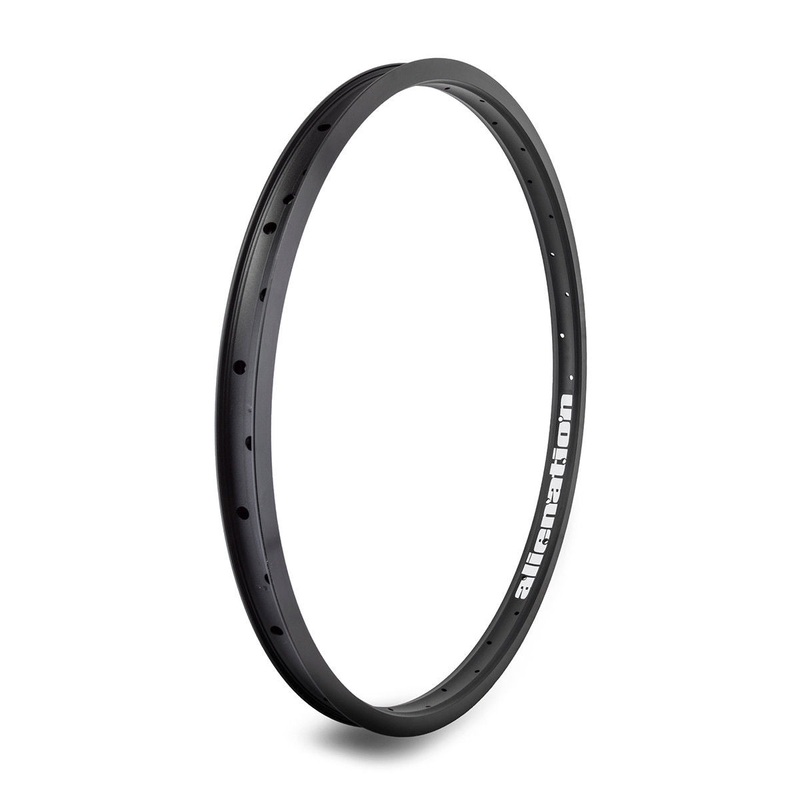 24″ Alienation Runaway Aluminum Double Wall BMX Rim – 36h – Matte Black