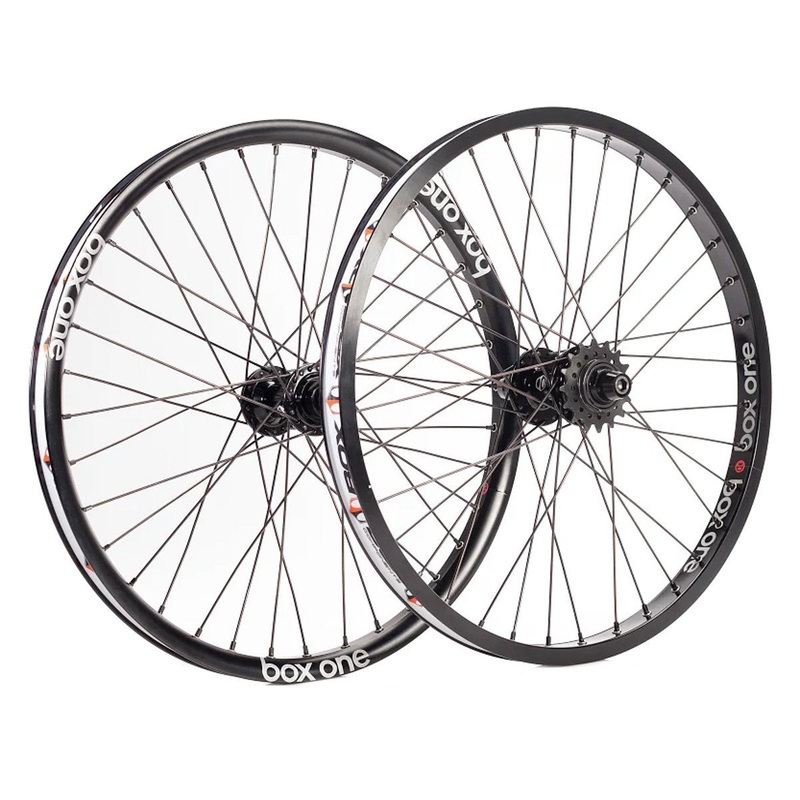Box Three Pro BMX Race Wheelset-406mm-20×1.75″ Black