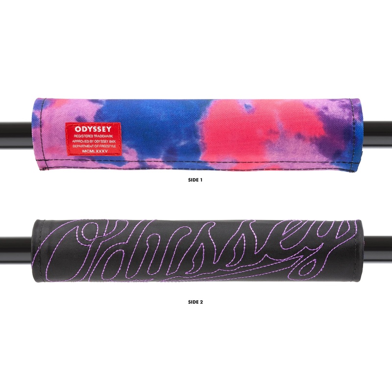 Odyssey Reversible bar pad Tie-dye/Big Stitch purple