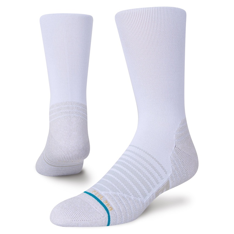 Versa Crew Socks White Small
