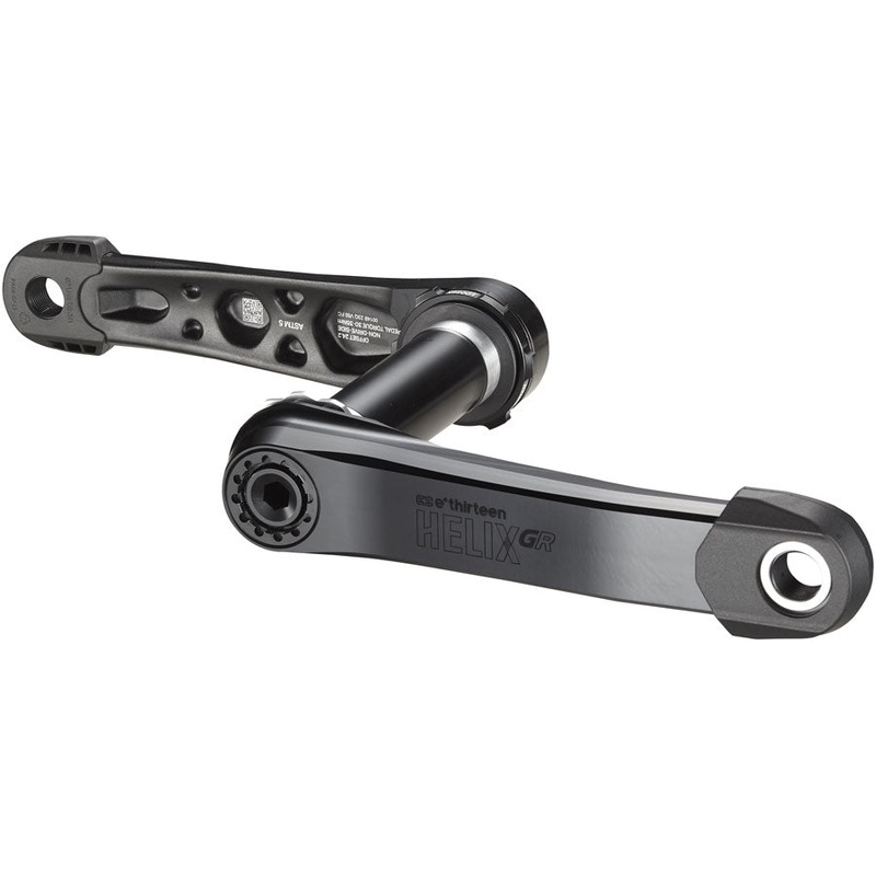 e*thirteen Helix Race GR Crankset – 160mm 73mm 30mm Spindle e*thirteen P3 Connect Interface BLK