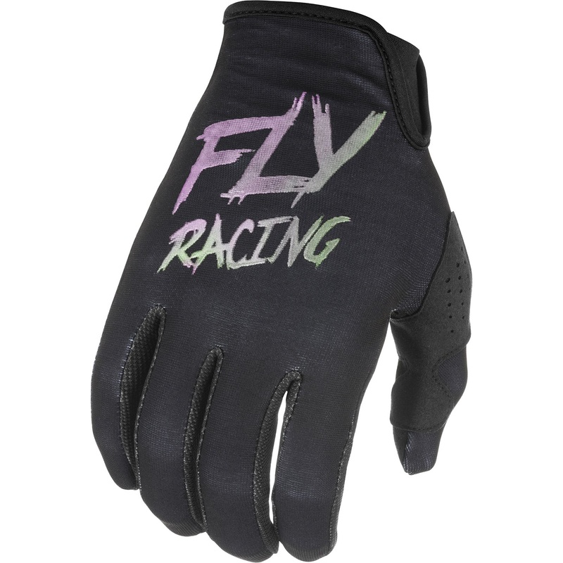 Fly Racing Lite S.E. BMX Race Gloves-Black/Fusion Adult Large (10)