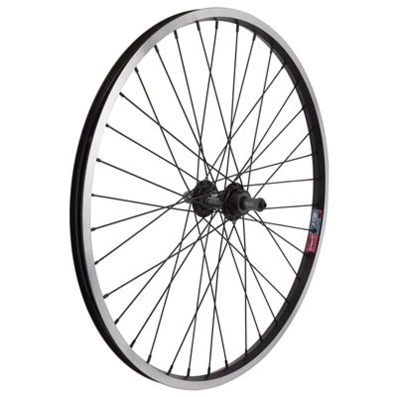 Rr Whl,24X1.75,Bk,Aly,36H Qr,Sw,Bk,135Mm,Fw,5-7S 24” Kids Mtb Wheels  Wheels  24” 24” N/A