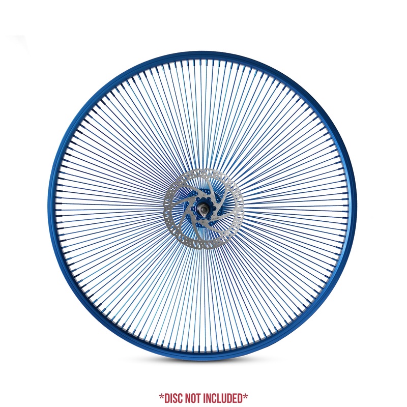 29″ Disc Wheelset – Anodized Blue 144
