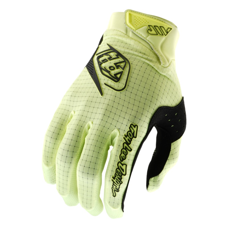 Troy Lee Designs Air BMX Race Gloves-Mono Glo Yellow Adult Small