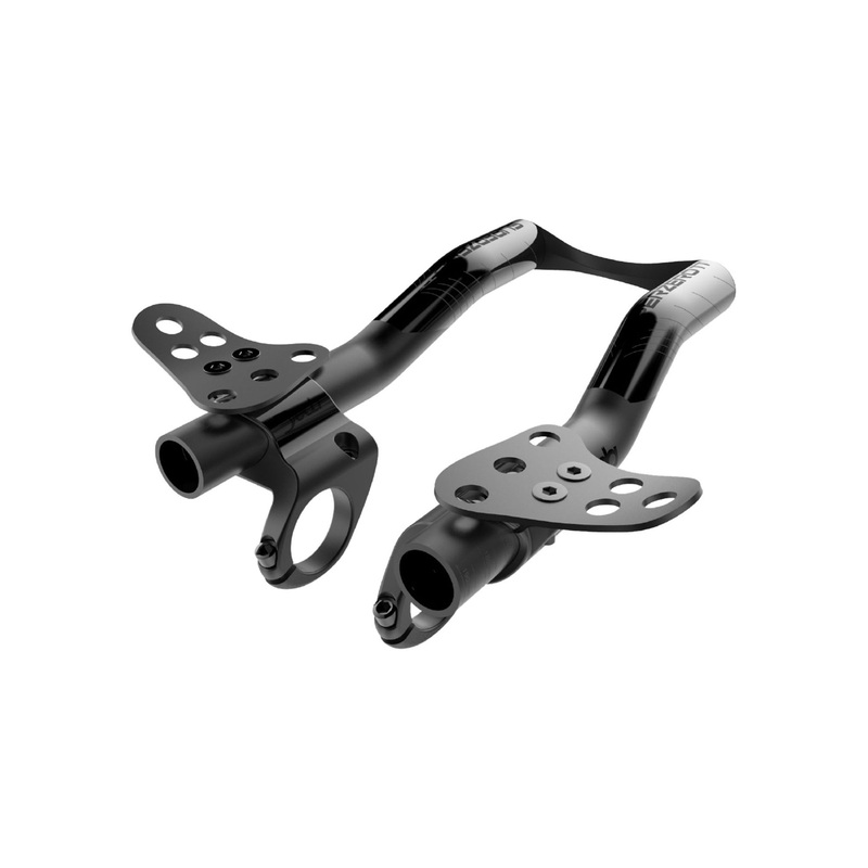Deda Superzero Clip-On Extensions Black Anodized 200mm