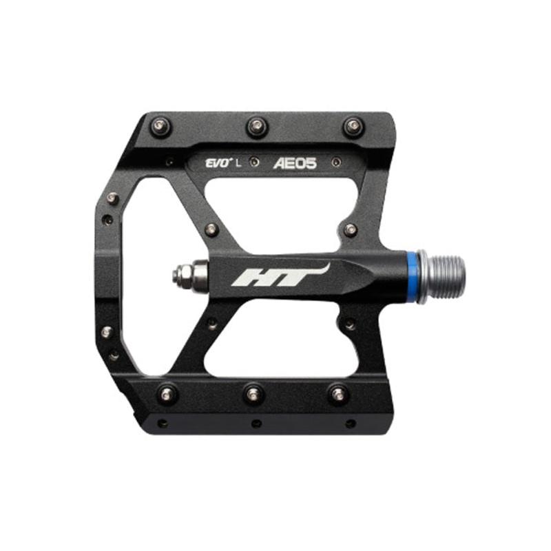 HT AE05 Evo+ Platform BMX Pedals Black