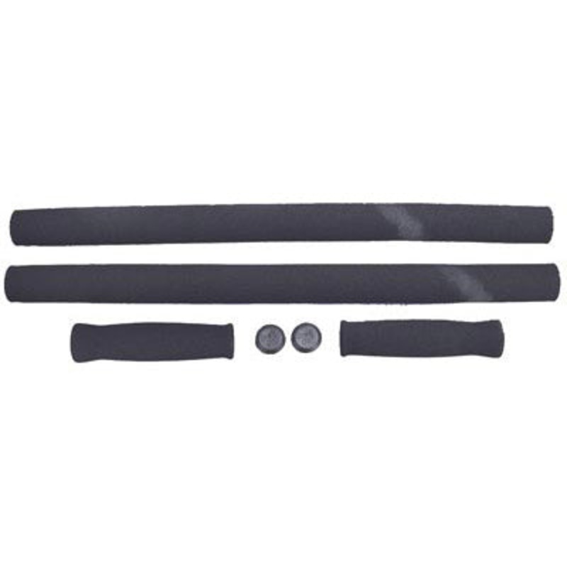 Uc Grips,Foam,Cruiser/Comfort Pair,12” X 2, 5” X 2,Black Foam Cruiser / Road Grip Ultracycle Gripstape NA Black