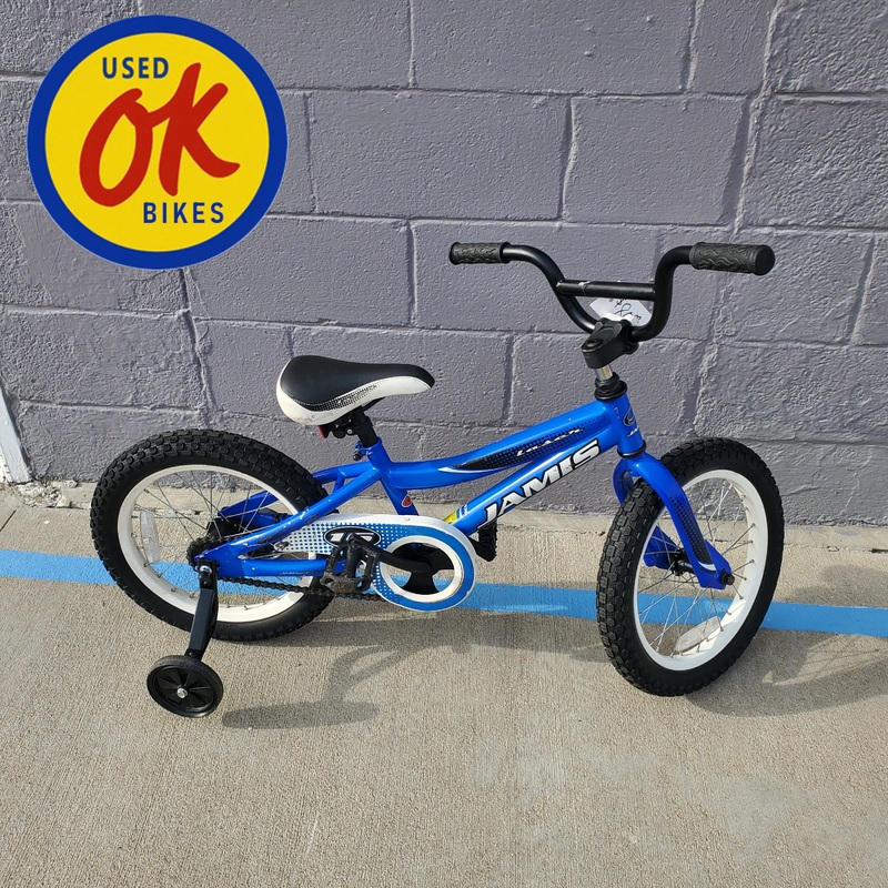16″ Jamis Laser Used Juvenile Bike – Blue *IN STORE PICK-UP ONLY*