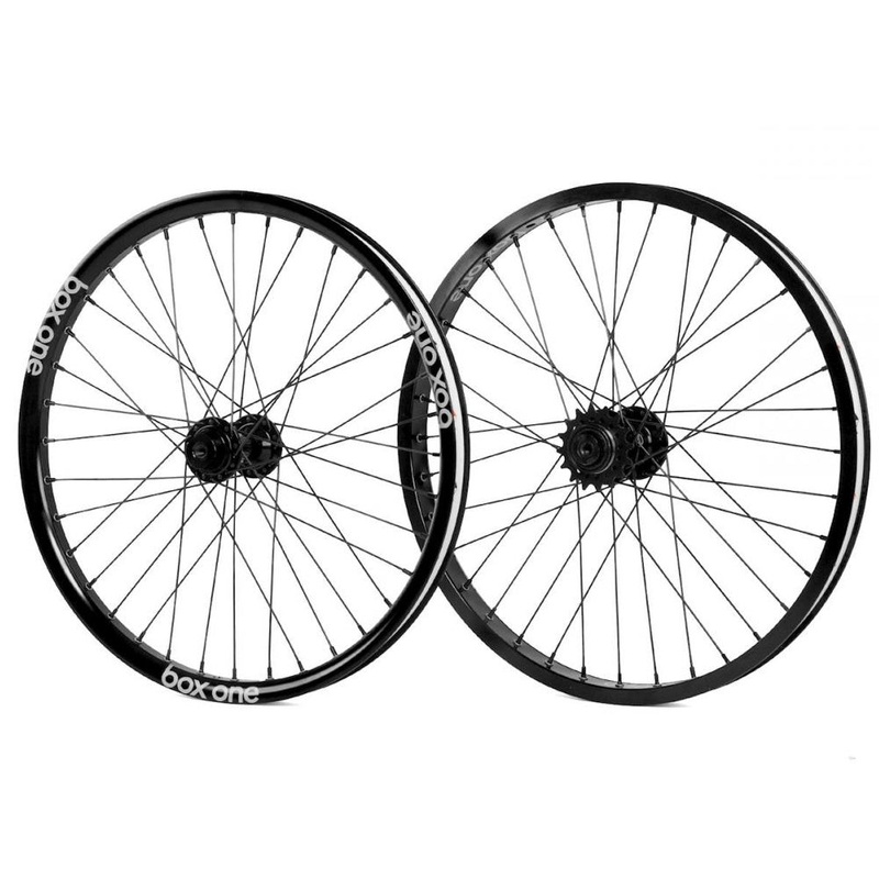 Box Three Pro Wheels (20 X 1.50 & 1.75″) Black
