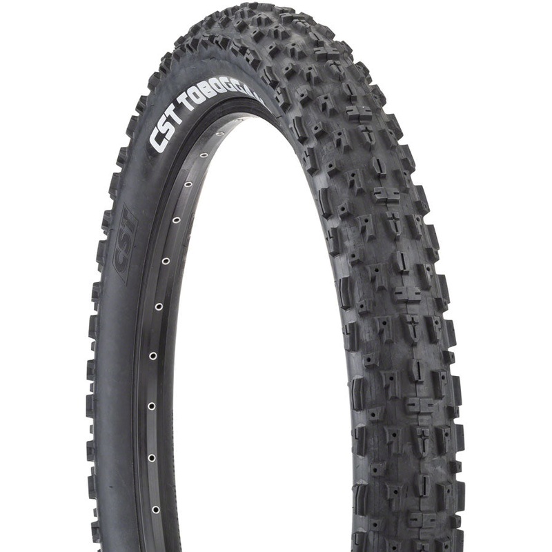 CST Toboggan Tire – 26 x 4 Clincher Wire Black
