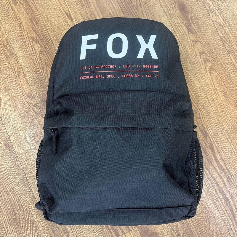 Fox Racing Clean Up Backpack Black Black