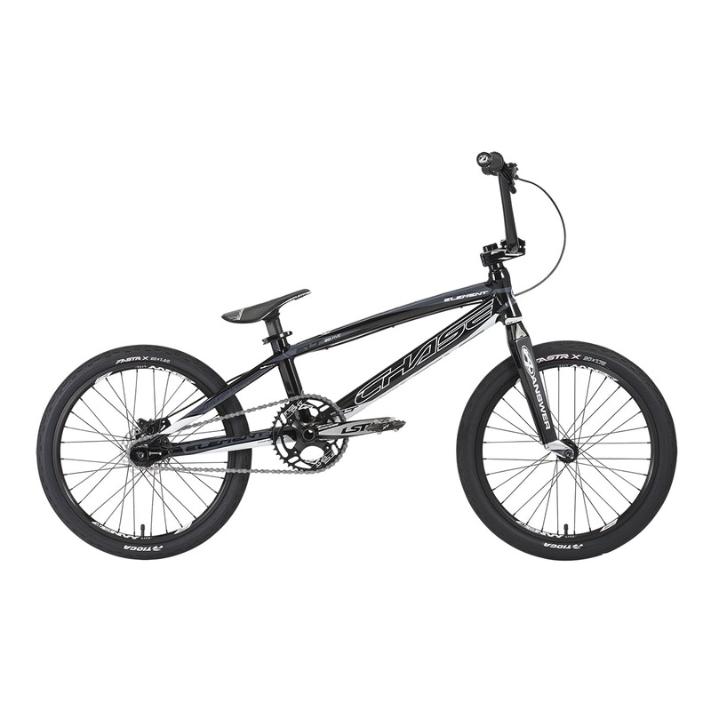 Chase Element Pro BMX Race Bike-Black/White
