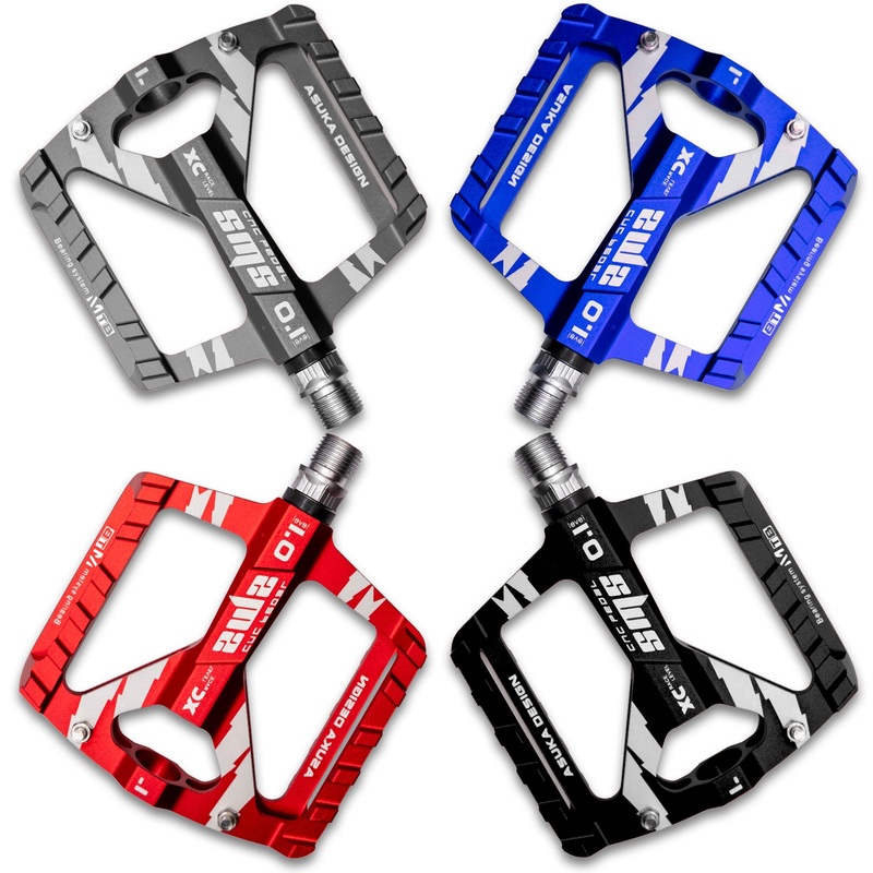 Pedals – 0.1 Alum – Multi Black