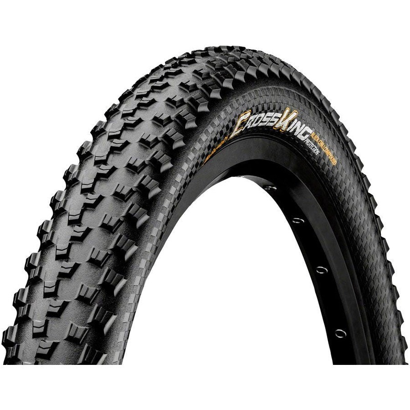 Continental Cross King Tire – 27.5 x 2.20 Clincher, Folding, Black Chili ProTection, E25