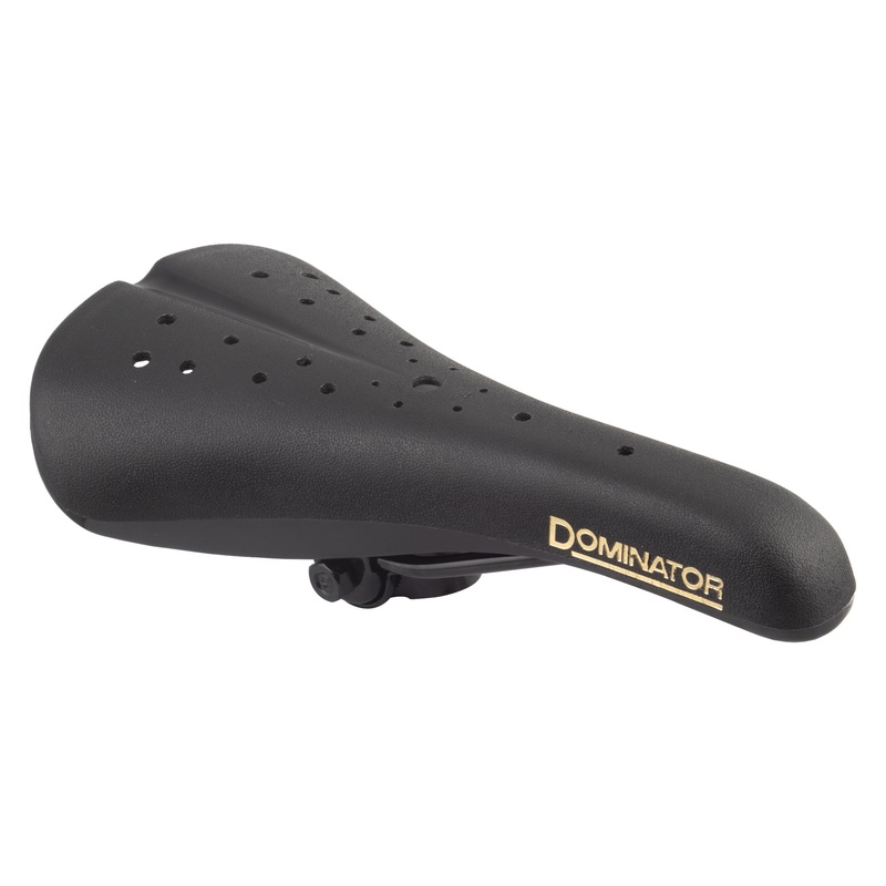 Viscount Dominator Railed Saddle / Plastic Seat – Black