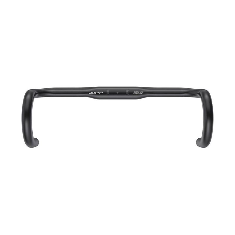Zipp Service Course 80 Ergo Drop Handlebar – Aluminum 31.8mm 42cm Bead Blast BLK A2